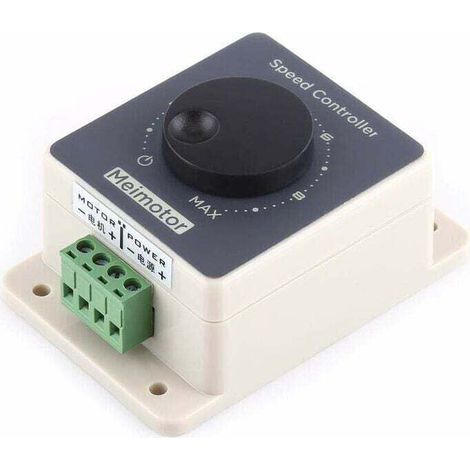 12v Motor-geschwindigkeitsregler, Pwm-impulsbreitenmodulator Dc10-60v 20a Wasserdichtes Gehäuse
