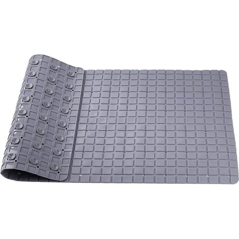 Antirutsch-duschmatte 70 X 40 Cm – 119 Saugnäpfe – Ablauföffnungen – Weiches, Schimmelresistentes Pvc Für Badewanne Und Dusche - Länge 70 X