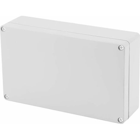 Wasserdichte Anschlussdose 200 X 120 X 56mm, Elektrisches Gehäuse Aus Abs-material, Ip65 Wasserdicht, Staubdicht, Feuerfestes Material, Stoßfest, Korrosionsbeständig, Antistatisch, Isoliert