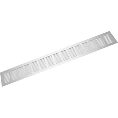 Lüftungsabdeckung 600 Mm X 80 Mm Aus Aluminium – Lüftungsgitter Für Schränke – Einfache Installation – Optimierte Luftzirkulation