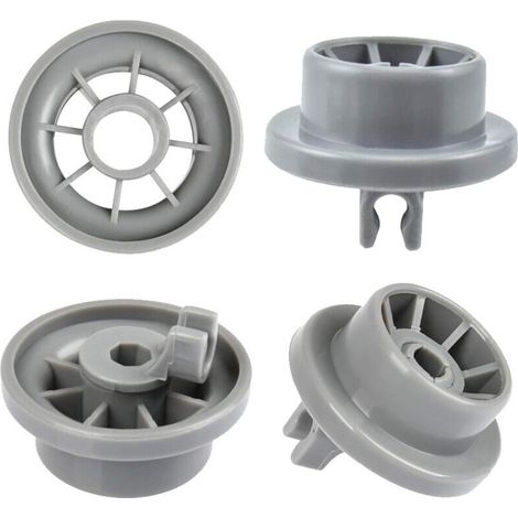 Set Mit 4 Geschirrspülerrollen Für Den Unteren Korb, Räder Für Siemens, Bosch 165314