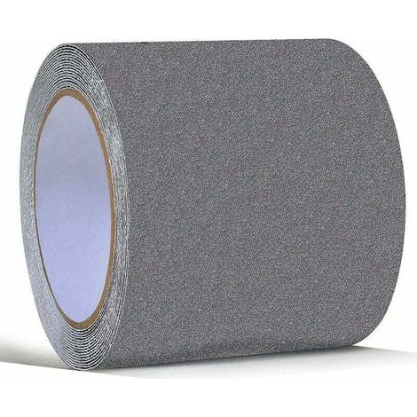 Rutschfestes Graues Hochleistungsband Für Innen- Und Außentreppen, Handläufe, Gehwege Und Terrassen, 4" X 5m