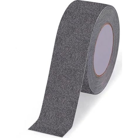 Rutschfeste Treppenstreifen, 10 Cm X 5 M, Selbstklebendes Rutschfestes Band Für Außen, Rutschfestes Sicherheitsband, Klebeband Für Innen- Und Außenbereich, Grau