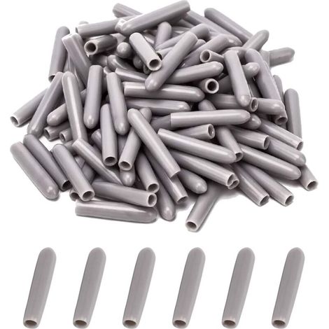 Spülmaschinenkappen 100 Stück Pvc-deckel Rostfrei Schutz Der Stifte Schnelle Installation Ohne Kleber