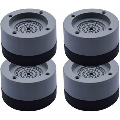 4 Stück Vibrationsdämpfer Für Waschmaschinen, Universelle Anti-vibrations-füße, Stabilisator Und Sockel Für Waschmaschine Und Kühlschrank
