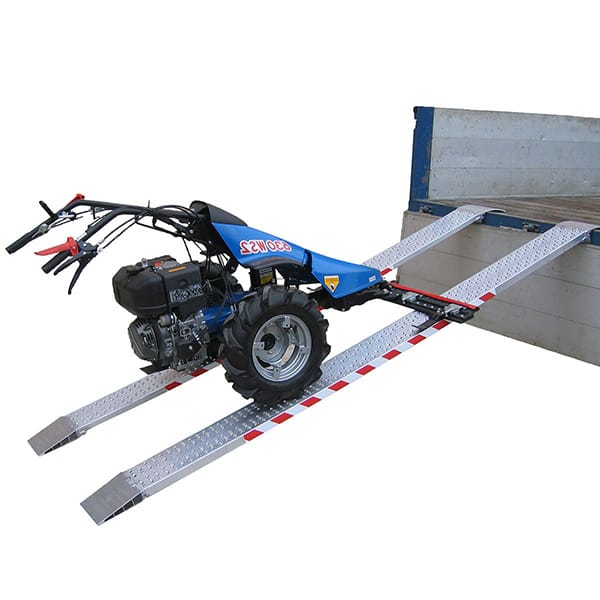 Matisère - klappbare Rampe 2.50m - Ladehöhe 750mm - Traglast 200kg pro Paar, als Einzelstück verkauft. - M030B2/25INC
