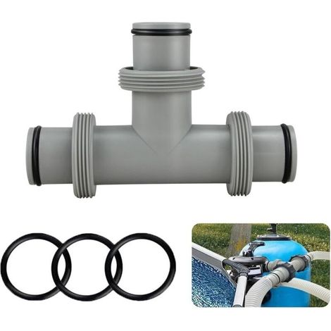 T-stück Pool Schlauchanschluss 38mm, T-verbinder Für Pool, Pool-schlauchverbinder Für 38mm Schläuche, Anschlussset Für Intex Coleman Pools
