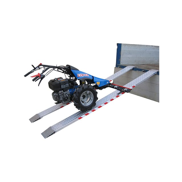 Matisère - klappbare Rampe 1.50m - Ladehöhe 450mm - Traglast 200kg pro Paar, als Einzelstûck verkauft. - M030B2/15INC
