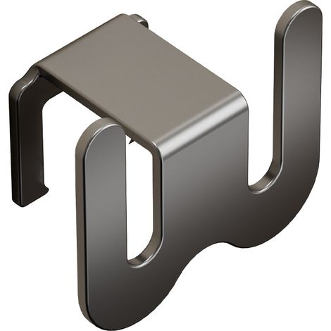 Grauer Bad-hausschuhhalter, 4,58 X 67,6 Cm, 1 Stück, Wandmontiertes Badregal Ohne Bohren.