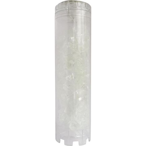 Durchfluss 800gpd - Polyphosphat-kristall-anti-kalk-kartusche - Grau-1stk