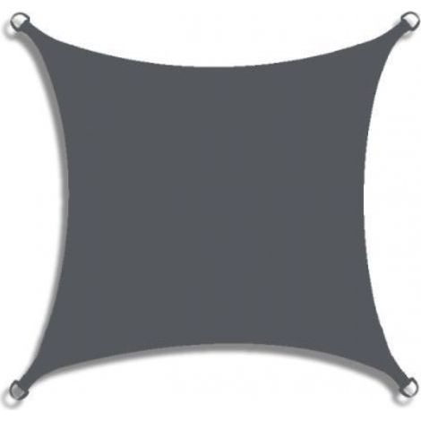 Quadratisches Sonnensegel (2 X 2 M), Oxford-polyestergewebe, Atmungsaktiv Und Sonnenschutzend, Ideal Für Terrasse Und Garten
