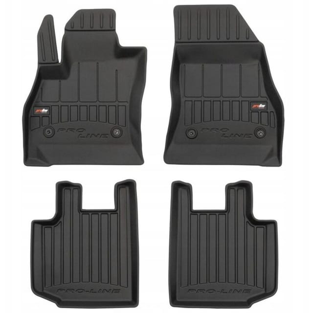 FIAT 500L 2012-2020 Gummimatten und Fußmatten 3D-Wanne