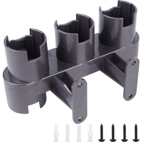 Wandhalterung Für Zubehör, Ersatz-wandhalterung Für Dyson-staubsauger (grau, Mit Teile-kit), Adapter-umrüstkit Für Dyson V11 V10 V8 V7
