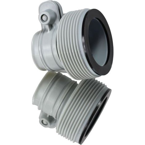 58236 - Intex 10722 - Satz Von 2 Adaptern Für Filterpumpe Von 32 Bis 38 Mm