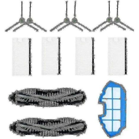 Hepa-filter, Hauptbürste, Seitenbürsten – Ersatz Für Staubsaugerroboter-zubehör Mt501 Mt710 Mt720