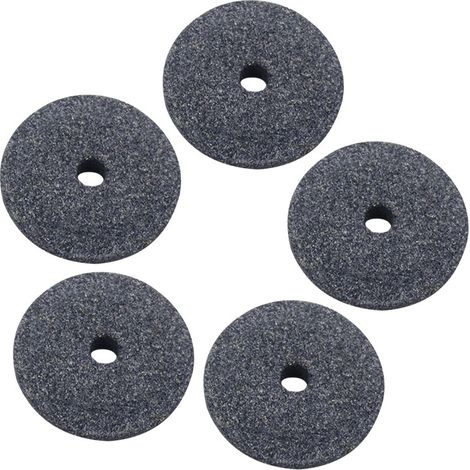 Fünf Graue Diamanttrennscheiben (20 Mm Durchmesser) Zum Schneiden Von Glasflaschenhälsen.