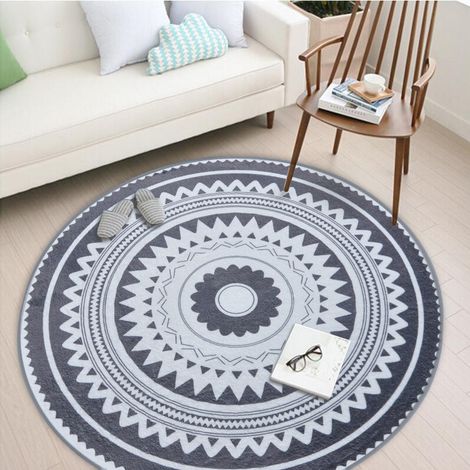 Runde Outdoor-matte Ø60cm - Indoor/outdoor-stil 1