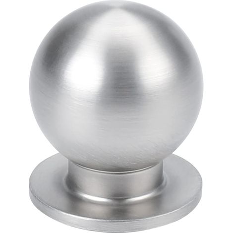 Gebürstetes Nickel Für Küchenschränke, Runde Griffknöpfe Für Badezimmer, Küchen Und Schlafzimmer