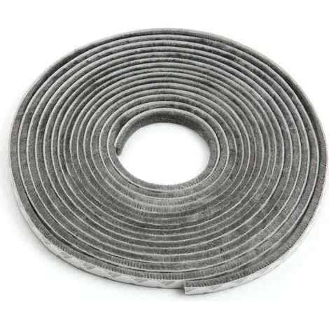 Selbstklebende Türdichtung, Staub- Und Schalldicht, Ideal Als Windschutz (95mm, 6m)