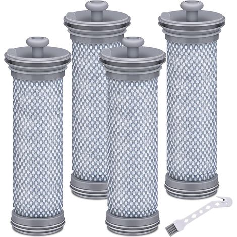 Satz Von 4 Ersatzfiltern, Kompatibel Mit Den Kabellosen Staubsaugern A10, A11 Hero, A10/a11 Master Pure One, Serie S11, S12 X Und Den A11-filtern.