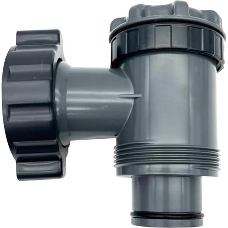 Ein-/auslassventil Kompatibel Mit Coleman, Intex, Bestway, Filterpumpe Für Aufstellpool, Ersatzteile Für Poolpumpen, Für 1-1/2 Zoll Schlauch (1er-pack, B)