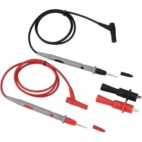 Multimeter-testkit 1000v 20a, Satz Mit Digitalen Elektronischen Prüfspitzenkabeln, Krokodilklemmen Und Bananensteckern Für Stromzangen-multimeter