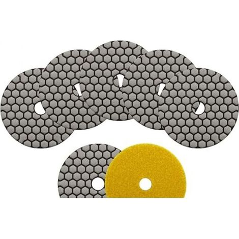 Diamant-polierscheiben – 7er-pack Trockene Diamant-polierscheiben, 4 Zoll/100 Mm, Für Marmor, Granit, Stein Und Beton