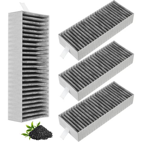 4er-pack Aktivkohlefilter Für Siemens Hz9vrcr0 17004796/bosch Hez9vrud0 17004811/neff Z821vr0 17004806/gaggenau Ca282111 Ersatz-umluftfilter