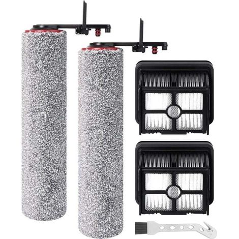 Ersatz-bürstenrolle Und Hepa-filter Für Dreame H15 Pro Heat Saugwischroboter, 2 Bürstenrollen + 2 Hepa-filter + 1 Reinigungsbürste