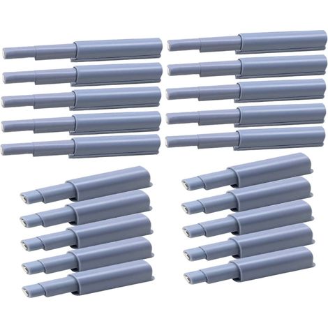20 Stück Magnetische Schnappverschlüsse Mit Stoßdämpfer, Magnetische Türverschlüsse Zum Öffnen Und Schließen Per Knopfdruck Für Schränke Und Schubladen