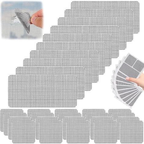 30-teiliges Reparaturset Für Fliegentüren, Flickpatches Für Fliegentüren, Rissreparatur