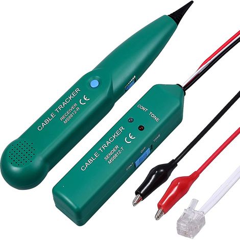 Ms6812 Telefon Telefon Kabel-spannungsdetektor Netzwerkkabel-tester (batterie Nicht Enthalten)