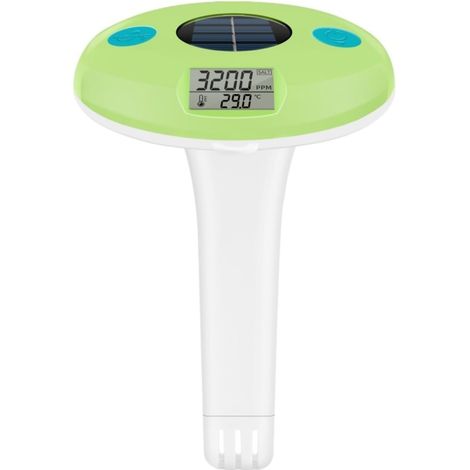Schwimmendes Solar-poolthermometer, Digitale Anzeige, Gut Ablesbar, Ipx7, Solarbetrieben Für Pools, Teiche, Aquarien Und Eisbäder