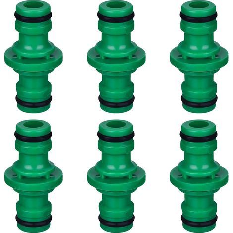 Doppelte Männliche Schlauchverbinder (grün), Robust Und Langlebig, Perfekt Für Schnelle Verbindungen.