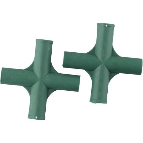 Verbindungsstücke Für Gewächshausrahmen Im Garten – Durchmesser 19 Mm – Verbindungen Für Pflanzenstrukturen – Wetterfest – 8er-pack (modell Nr. 2)