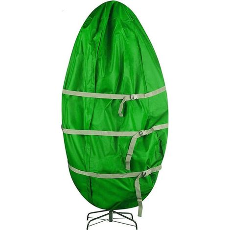 Vertikale Aufbewahrungstasche Für Künstlichen Weihnachtsbaum, Verstellbar, Winddicht, Regendicht Und Staubdicht, Mit Kordelzug, (grün, 76 X 152 Cm)