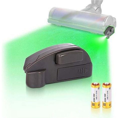 Staubdetektor Mit Led-licht Für Staubsauger, Grünes Reinigungsaccessoire