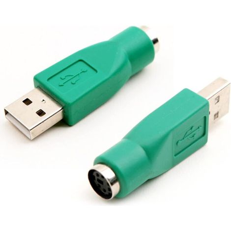 Ps/2 Auf Usb Adapter, Usb-stecker Auf Ps/2-buchse Adapter, Ersatzadapter Für Ps/2-tastatur Auf Usb Für Computer-maus- Und Tastaturanschluss