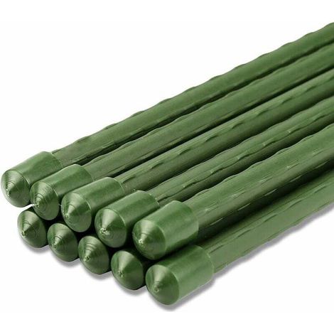 10 Pflanzenstützen, Rankhilfen Und Stängelhalter, Gartenstäbe Für Innen- Und Außenbereich (länge 60 Cm, Ø 8 Mm)