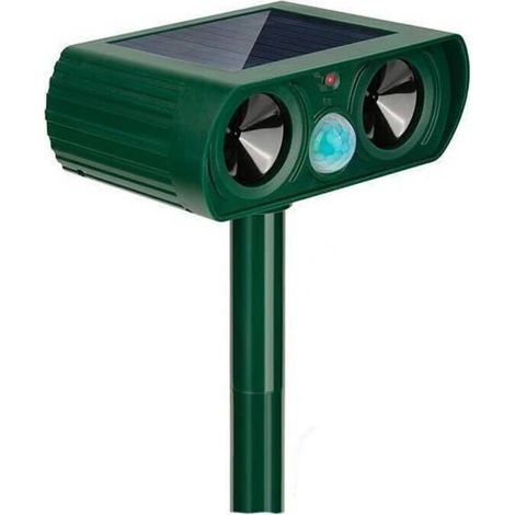 Solarbetriebener Externer Katzenvertreiber, Ultraschall-katzenvertreiber, Vertreibt Effektiv Katzen, Vögel, Füchse, Waschbären, Kaninchen Und Nagetiere.