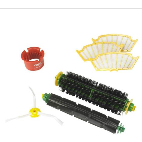 Komplettset Medium Mit 6-armiger Seitenbürste Für Irobot Roomba 505 510 520 521 530 531 532 533 534 535 536 540 550 555 560