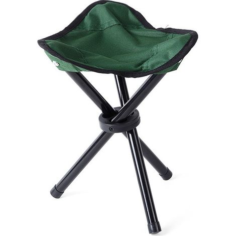 Camping-hocker, Dreibein, Tragbarer, Leichter, Faltbarer Campingstuhl, Kleiner 3-beiniger Stoffhocker Für Angeln Im Freien, Strand, Grillen, Picknick, Reisen, Wandersitz