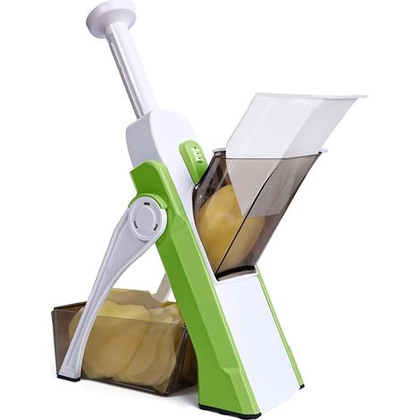 Professionelle Mandoline Mit Einstellbarer Dicke, Multifunktional Mit Verschiedenen Schneidemodi, Für Obst Und Gemüse