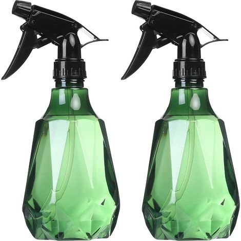 2er-set Haarsprühflaschen, 500 Ml, Für Wasserpflanzen, Leere Sprühflaschen, 500-ml-leersprüher Zur Reinigung Von Pflanzen Und Im Garten