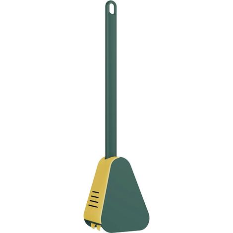 Toilettenbürste Für Golf, Toilettenbürste Und Halter – Silikon-toilettenbürste Mit Langem Griff – Keine Toten Winkel – Wc-bürste Mit Silikonborsten (grün)