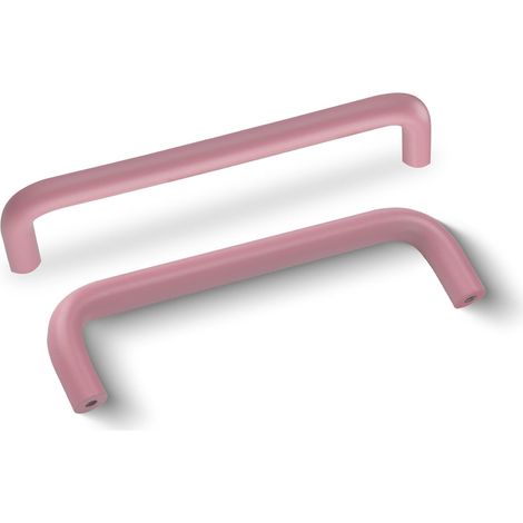 4 Stück Möbelgriffe Aus Aluminium 128 Mm Türgriffe Für Schränke Mit Schrauben, Knöpfe Und Schubladen Für Küche Und Kleiderschrank, Rosa