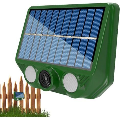 Zwei Neue Solarbetriebene Abwehrmittel Gegen Nagetiere Und Schlangen Sowie Ultraschall-vertreibungsgeräte Für Tiere Im Außenbereich.