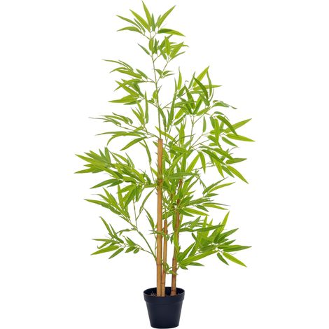 Künstlicher Bambus, Künstliche Pflanze, Dekorative Topfpflanze, Künstlicher Baum, Baumschmuck, 120 Cm