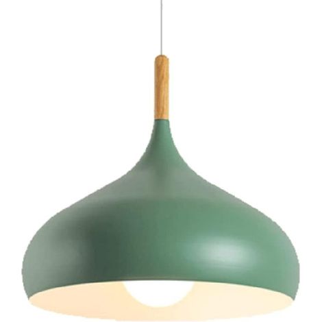 Kreative Makaron-förmige Hängeleuchte, Moderne Deckenleuchte, Minimalistischer Lampenschirm Für Cafés, Geeignet Für Küchen, Nachttische, Teesalons Und Cafés Im Landhausstil (grün, 24 Cm).