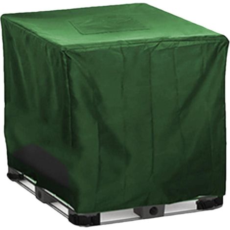 Ibc-tonnen-abdeckung, Tonnenabdeckung, Regenschutz, Sonnenschutz, Wasserdichte Schutzhülle, Abdeckhaube, Zubehör Für Ibc-tonnen (48 X 40 X 47 Zoll)